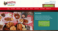 Desktop Screenshot of champyschicken.com